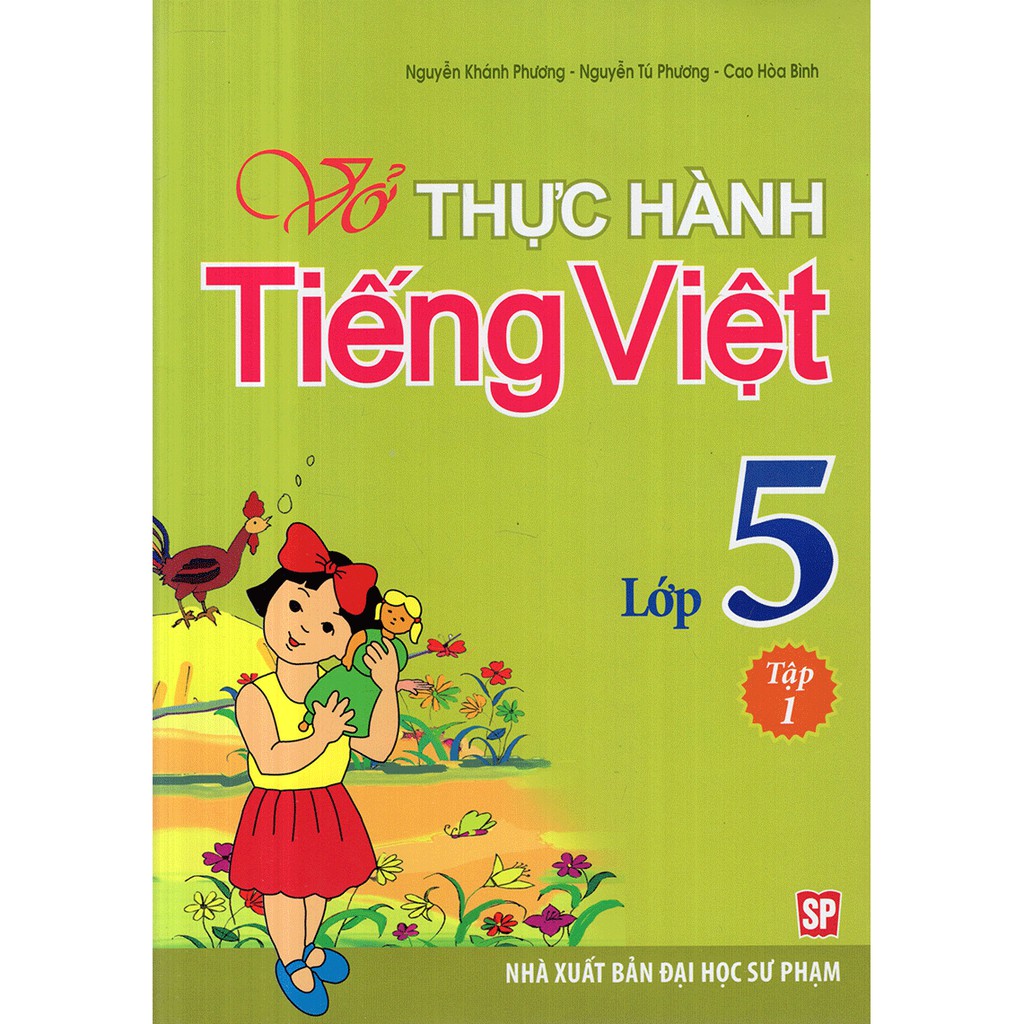 Sách: Vở Thực Hành Tiếng Việt Lớp 5 Tập 1