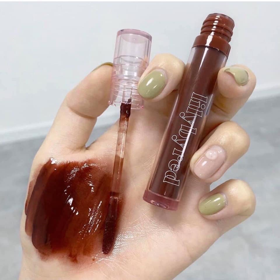 Son Tint Lilybyred Glassy Layer Fixing Tint - Mầu 08 Burnt Brick