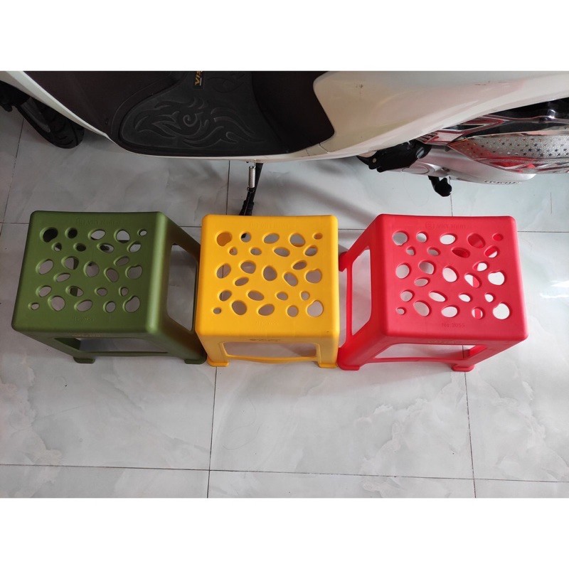 Combo 10 Ghế  nhựa trà chanh Việt Nhật GL 9090 ghế nhựa vỉa hè ghế quán nướng quán ăn
