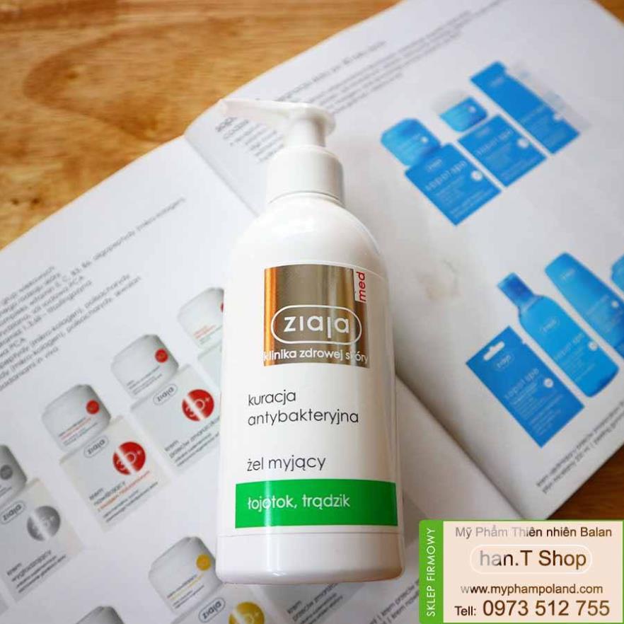 [Chính Hãng] Sữa Rửa Mặt Giảm Mụn Ziaja Med Xanh | BigBuy360 - bigbuy360.vn
