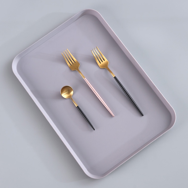 Khay đựng thức ăn OSSAYI chất liệu nhựa hình chữ nhật đa năng cho nhà bếp