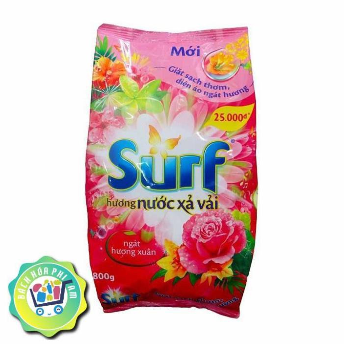 Bột giặt Surf ngát xuân 800g (gói)
