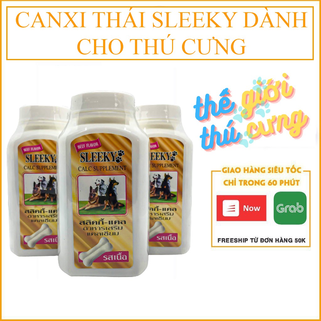 CANXI THÁI SLEEKY DÀNH CHO THÚ CƯNG