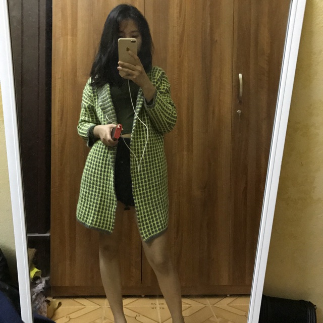 Áo khoác len đồ si