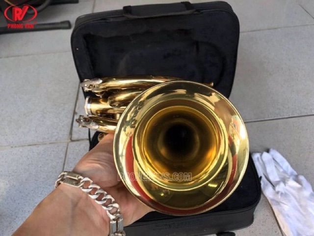 Kèn trumpet lùn Yamaha vàng