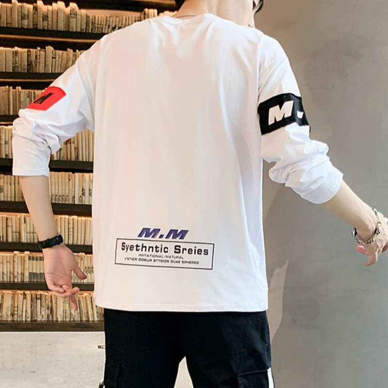 áo nam Dài Tay Cổ Tròn Thời Trang Hàn | BigBuy360 - bigbuy360.vn