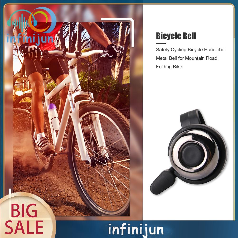 Chuông Kim Loại Gắn Tay Lái Xe Đạp Leo Núi