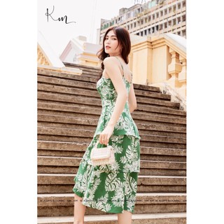 Đầm hai dây 3 tầng ( hình thật shop chụp)