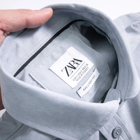 [Giá Huỷ Diệt] Áo sơ mi nam công sở ZARA TRƠN form Hàn Quốc vải Xuất Khẩu Hàn xịn cao cấp