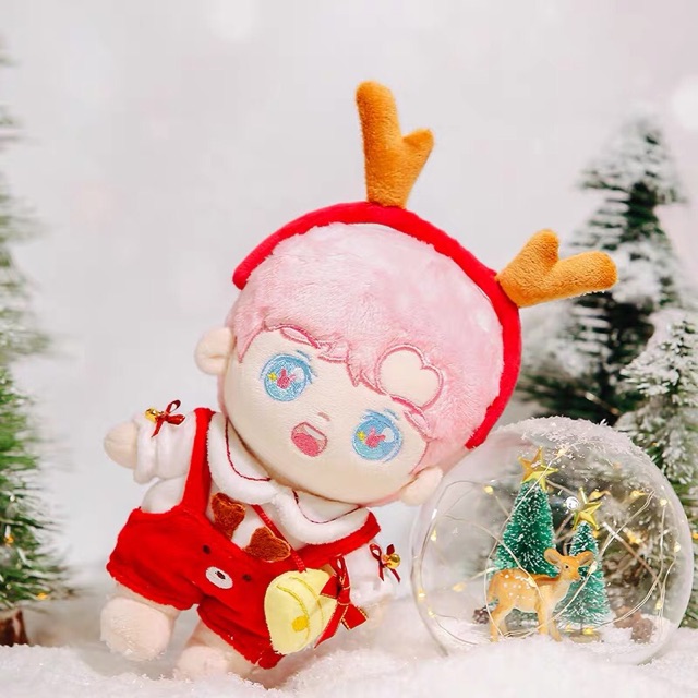 Outfit Giáng sinh cho doll 20cm