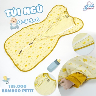 Túi ngủ Goodmama chính hãng, nhộng chũn quấn bé ấm áp và chống giật mình khi ngủ
