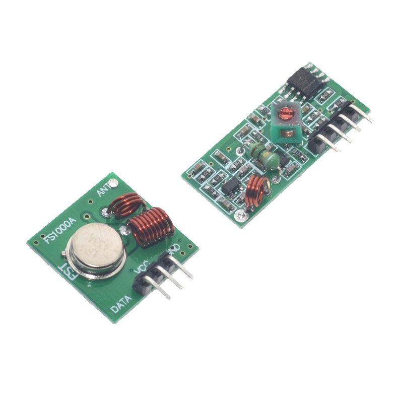 1set Smart Electronics 315Mhz RF transmitter and receiver Module link kit For arduino/ARM/MCU WL diy 315MHZ/433MHZ wireless