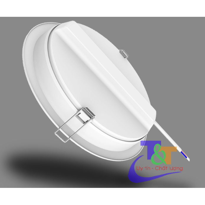 Đèn led âm trần Nanoco 12W NED126 Eco Series -Kích thước khoét lỗ  Ø120mm/H: 45mm