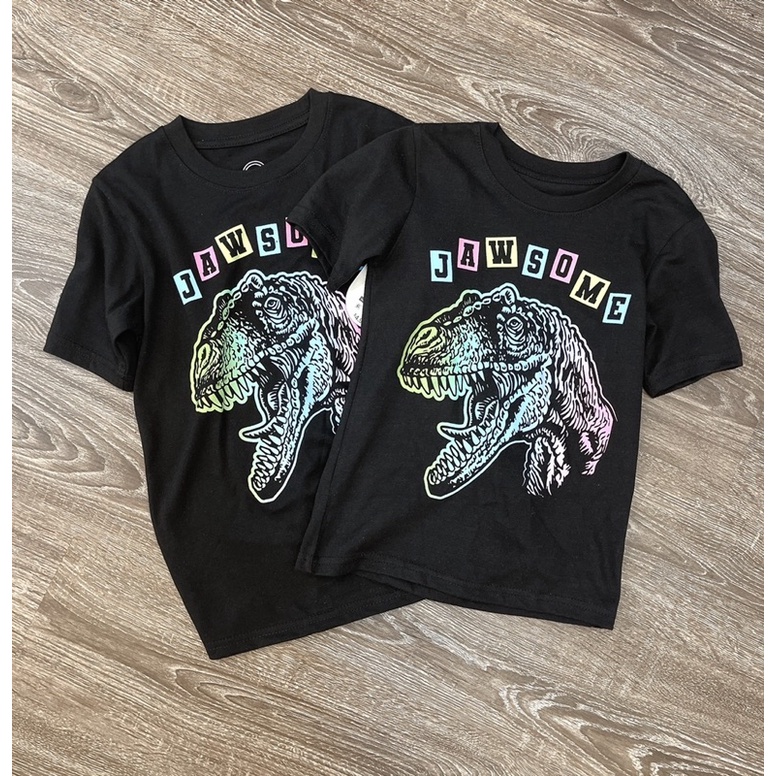 Áo khủng long 3D dư xịn bé trai 4-18y