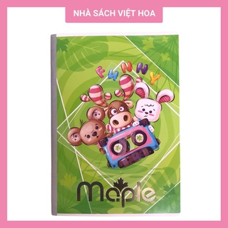 Vở 4 Ô ly 48/80 Trang Maple Cao Cấp 100g/m2