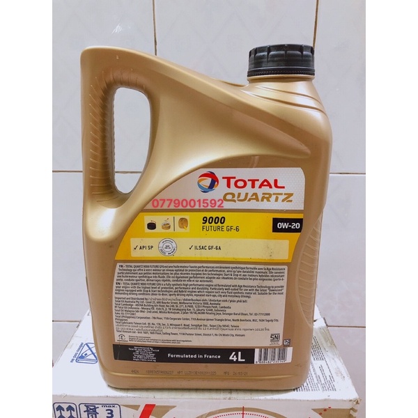 Nhớt Total 9000 0W20 4L