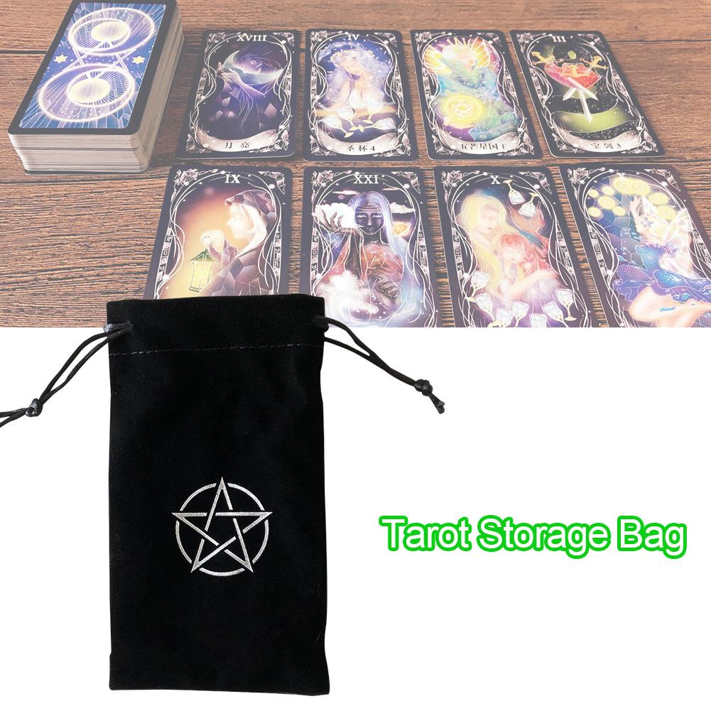 Túi dây rút dùng để đựng thẻ bài Tarot tiện lợi