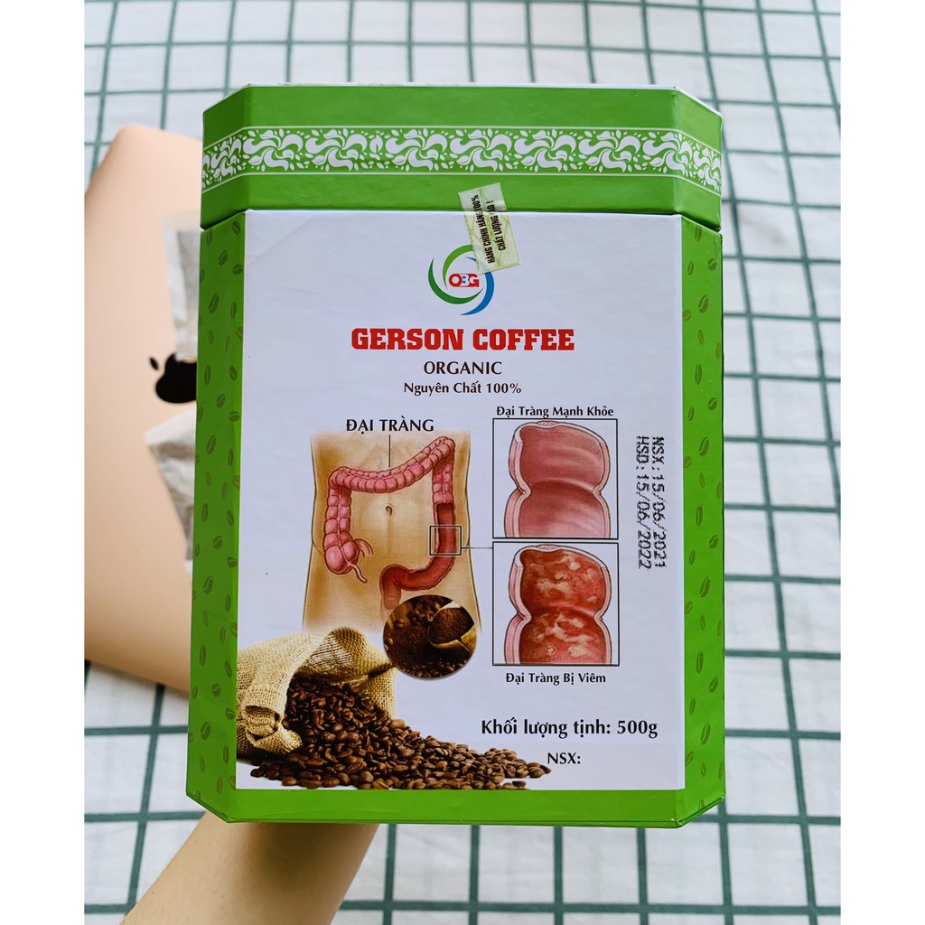 Cà phê thải độc đại tràng Enema 500gr/hộp (Loại túi lọc tiện lợi) | BigBuy360 - bigbuy360.vn