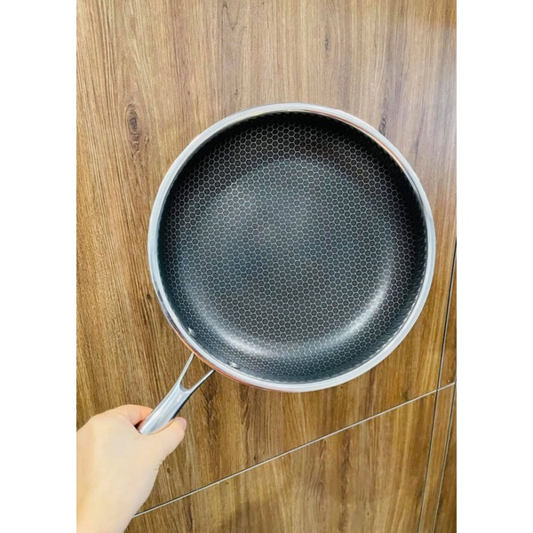 Chảo inox kèm vung cao cấp Kalite KL 326, kích thước 26cm, hàng Thái Lan