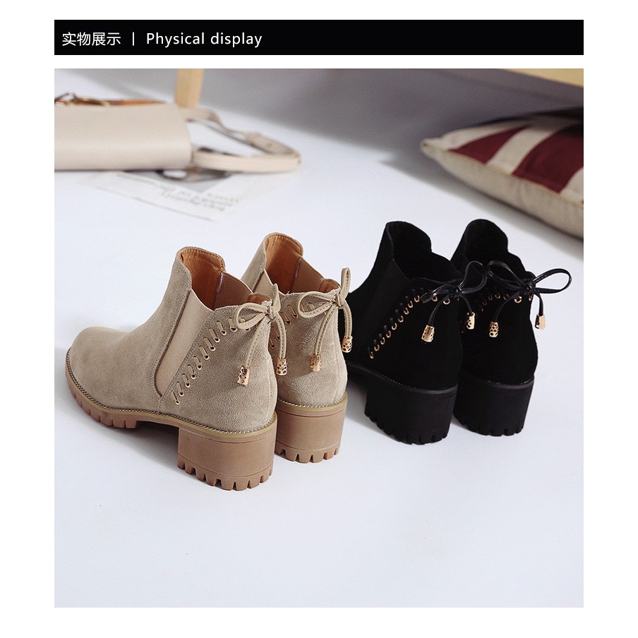 Boots nữ da lộn Châu Âu cao cấp mới nhất Order | BigBuy360 - bigbuy360.vn