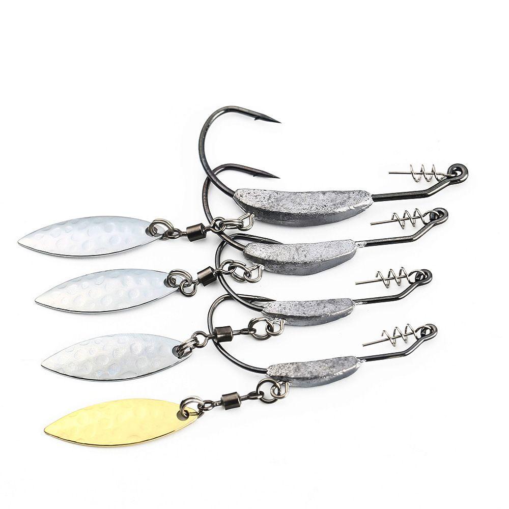 AUGUSTINA Móc Câu Bằng Chì Mềm Bền Bỉ 4.5g / 5.5g / 7.2g