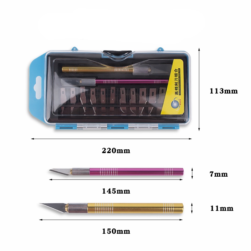 1 Bộ Dao Cầm Tay Điêu Khắc Thủ Công 24 Giờ