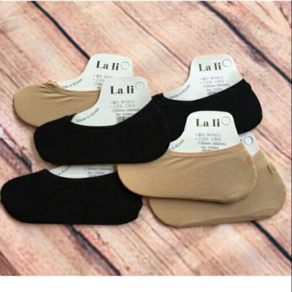 Combo 10 đôi Tất hài nữ - Tất lười nữ - Tất đi giày lười búp bê - Tất Hàn Quốc cả mẹ và bé đều đi được