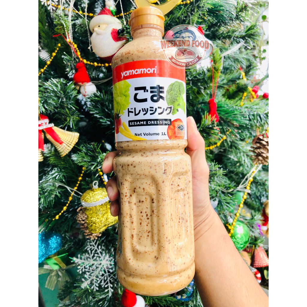 [Hàng thông dụng] Nước xốt mè rang YAMAMORI - 220 ml