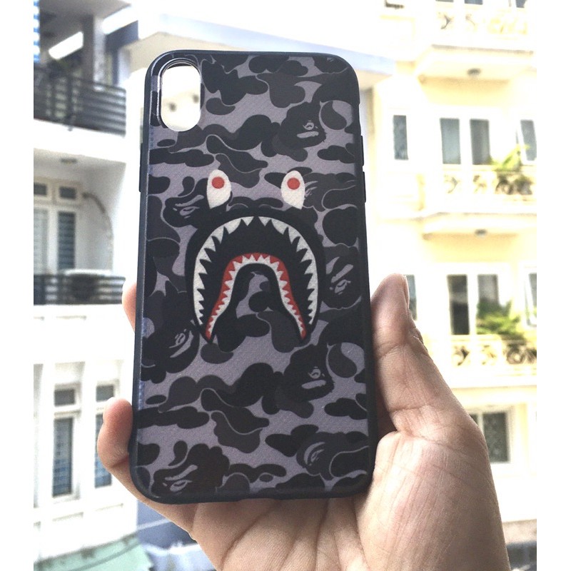 ỐP BAPE LÍNH SIÊU ĐẸP IPX/XS MAX/XR, IP7/8, IP7+/8+ @ HCM - HÀNG SẲN - CÓ GIAO HOẢ TỐC