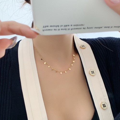 Dây Chuyền Tua Rua Thép Titan Ko Han Rỉ TT 3637