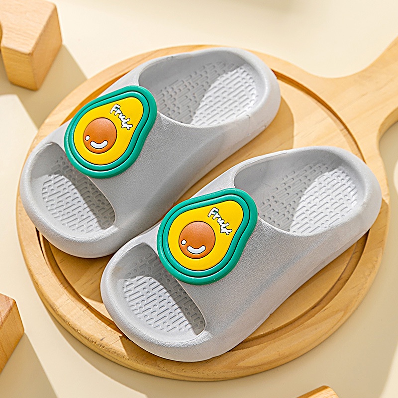 Dép cho bé trai bé gái nhiều màu, nhiều họa tiết Hoa Quả đáng yêu, dép siêu nhẹ chống trơn trượt - TD25