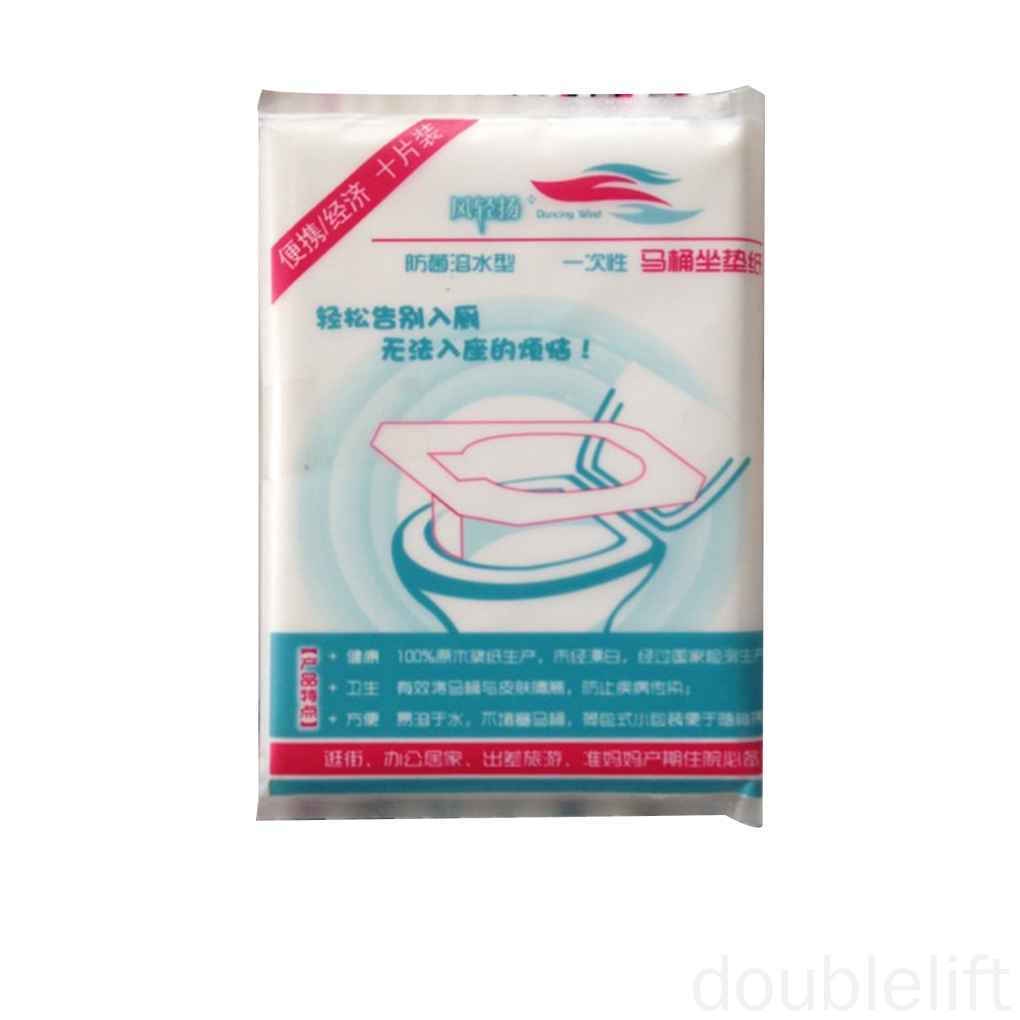 Tấm phủ bệ ngồi bồn cầu chống thấm nước dùng 1 lần tiện dụng