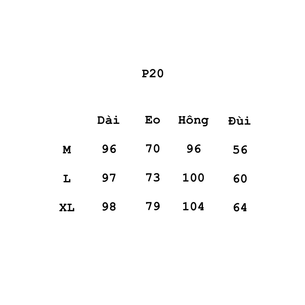 Quần Custom ống xuông P20