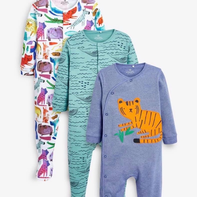 Sleep suit NEXT bé trai - bé gái 1-24m