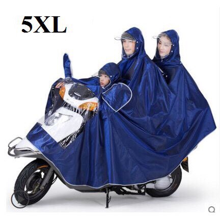 Áo mưa xe máy, xe máy điện- đi 3 người cho cả gia đình hàng Quảng Châu