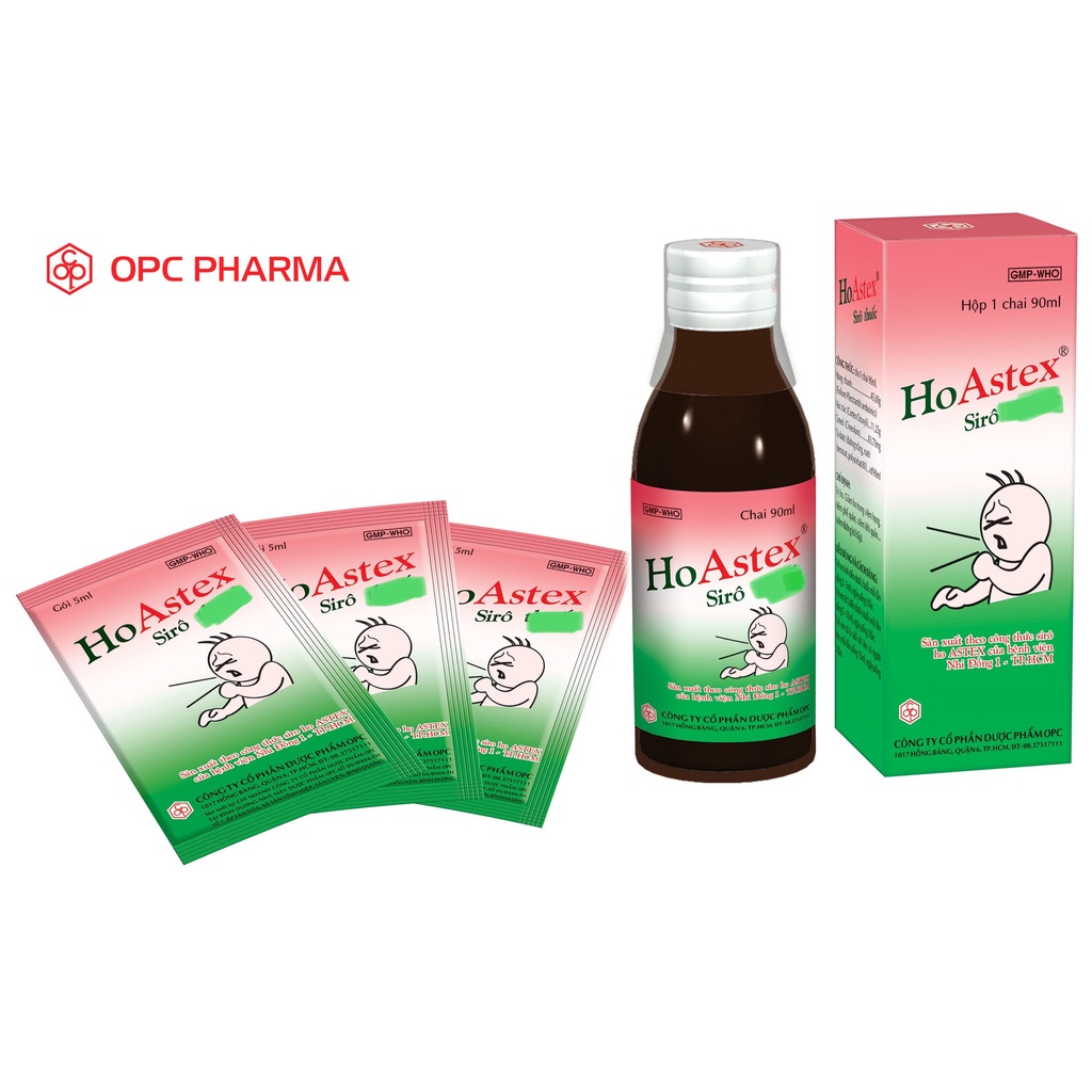 SIRO HO AS TEX-SIRO DÙNG CHO SƠ SINH TRẺ EM & NGƯỜI LỚN