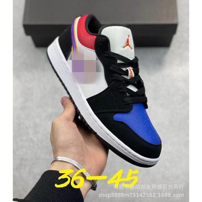 👟👟Giày Sneaker  Nike Air Jordan 1 CỔ THẤP ĐỦ Màu Cho Nam Nữ CHUẨN DA NHĂN | BigBuy360 - bigbuy360.vn