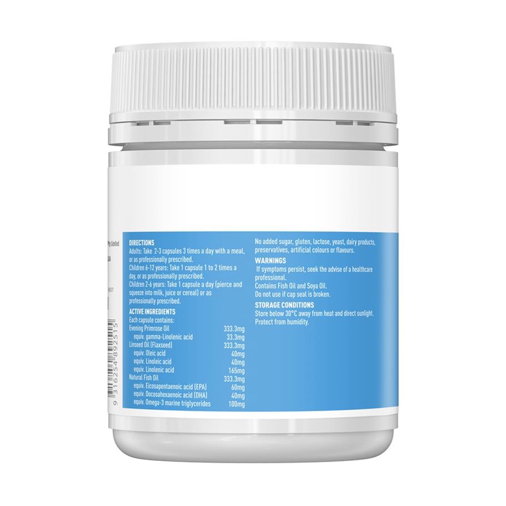 Viên uống dầu cá Omega Healthy Care Ultimate Omega 3-6-9 200 viên của Úc