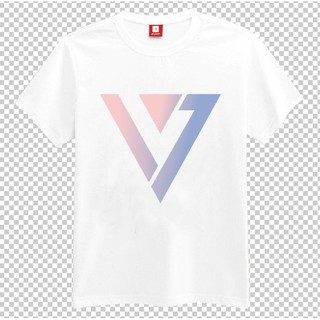 Áo thun nam nữ Kpop logo nhóm nhạc SEVENTEEN
