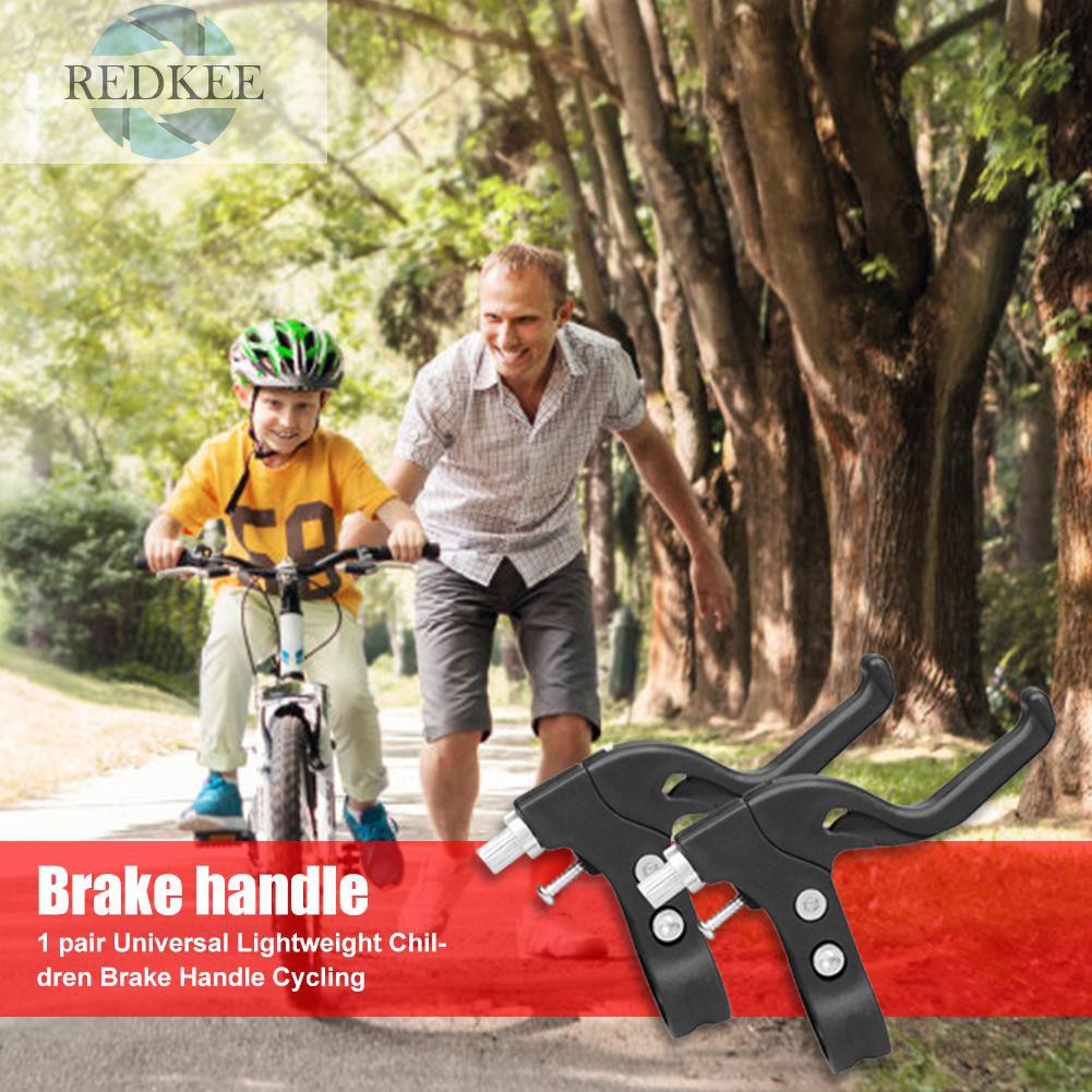1 Cặp Tay Thắng Xe Đạp Trẻ Em Màu Đỏ 22mm 7 / 8 Inch