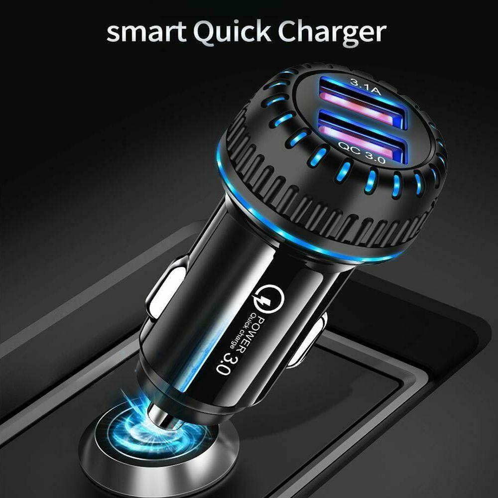 Tẩu Sạc Nhanh Cổng USB Chất Lượng Cao Cho Xe Hơi