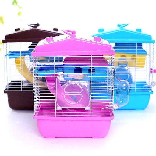 LỒNG HAMSTER MÁI CHÓP 24 X 17 X 30