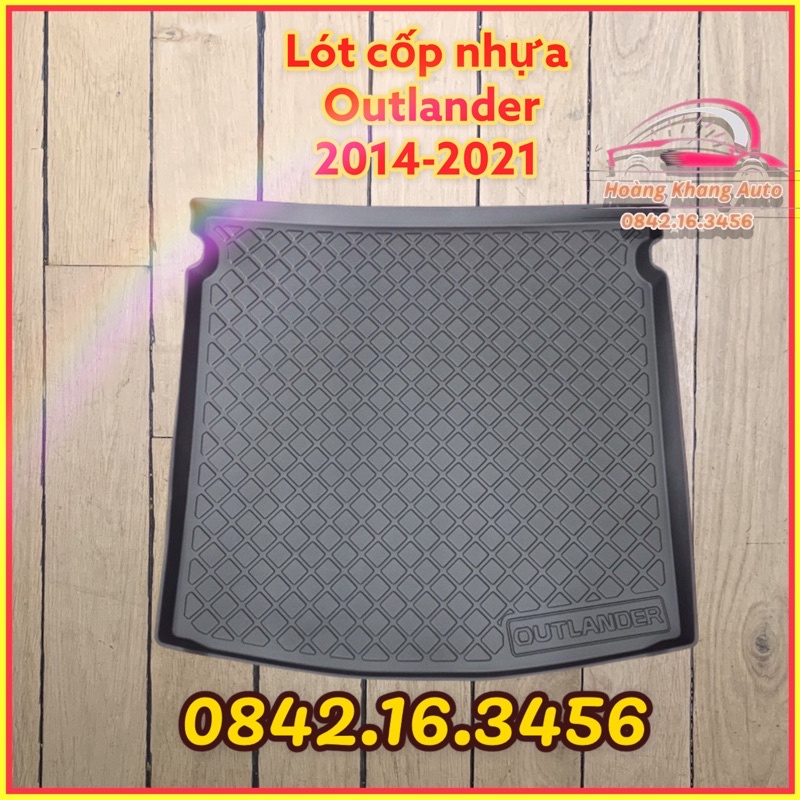 Lót Cốp Nhựa Outlander 2014 - 2021 Loại Nhựa Dẻo Ko Mùi