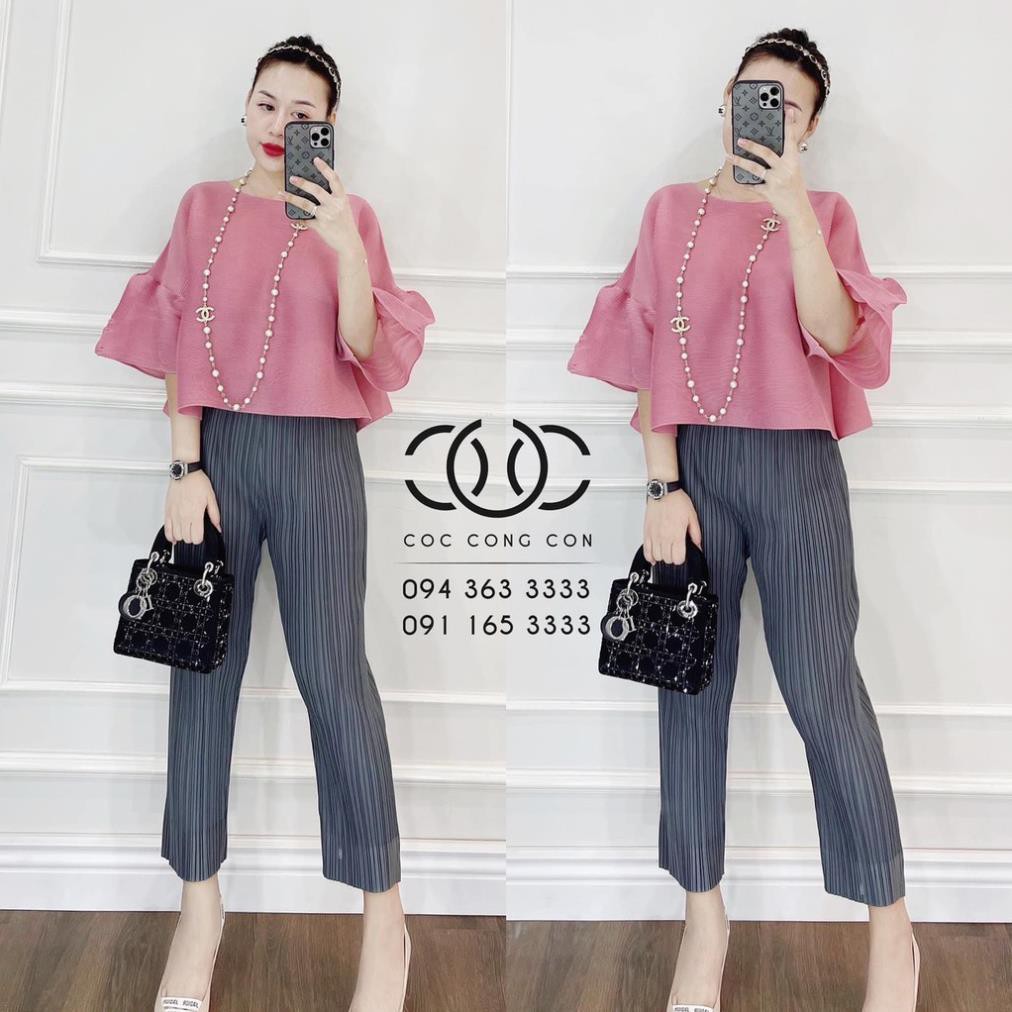 Set đồ nữ cá tính, set quần lửng áo thun đi chơi sang chảnh mùa hè đẹp 8A00123 THVVN | BigBuy360 - bigbuy360.vn