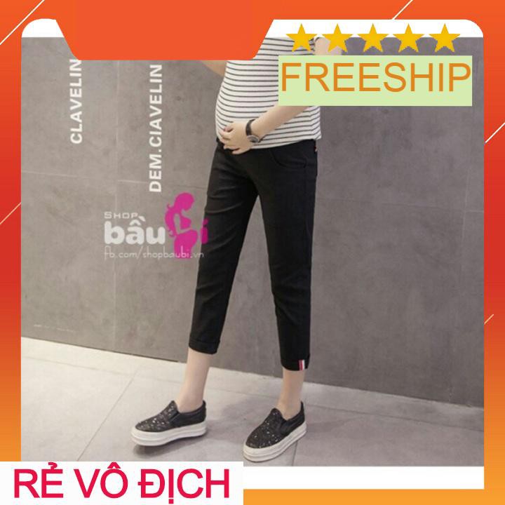 Quần BẦU lửng dáng baggy
