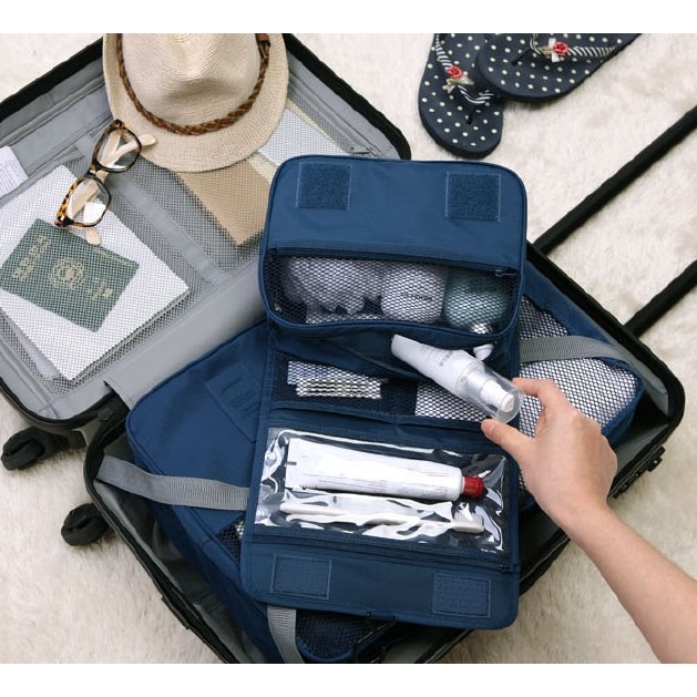 Túi Đựng Mỹ Phẩm Du Lịch Có Móc Treo