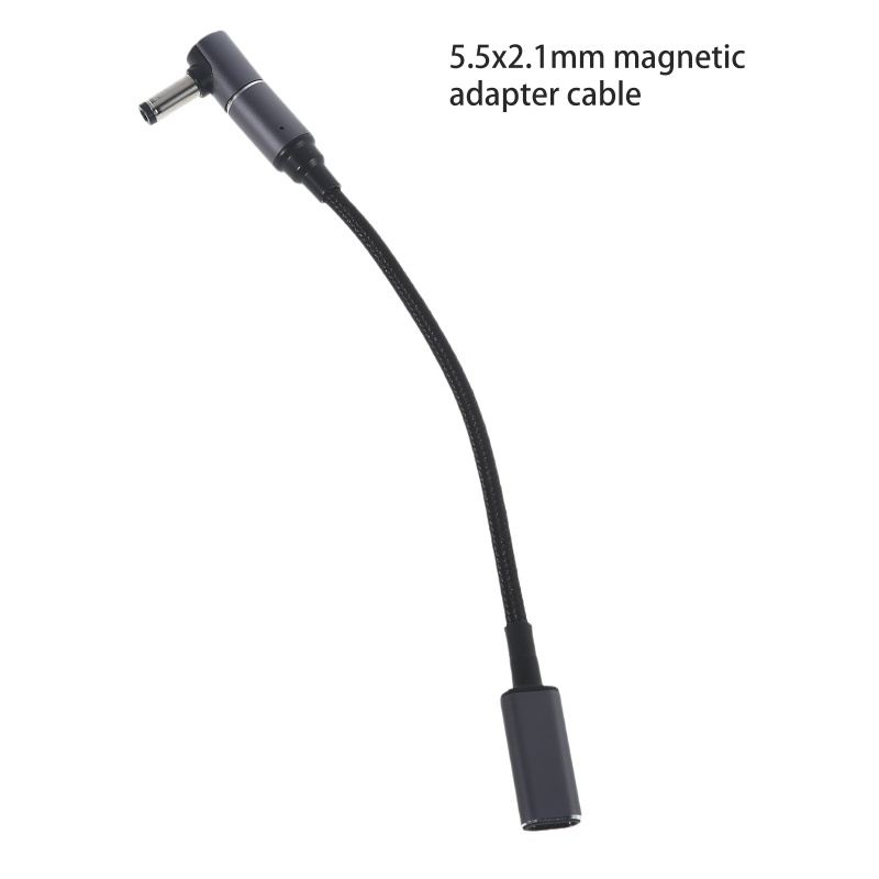 Dây Cáp Sạc Nhanh Chuyển Đổi Từ Tính Cổng USB Type C Sang Đầu Cắm 5 * 2 1mm