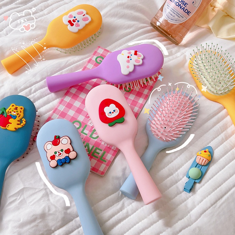 MVP2659 Lược Chải Tóc Mát Xa Da Đầu Thiết Kế Dễ Thương Dành Cho Nữ
