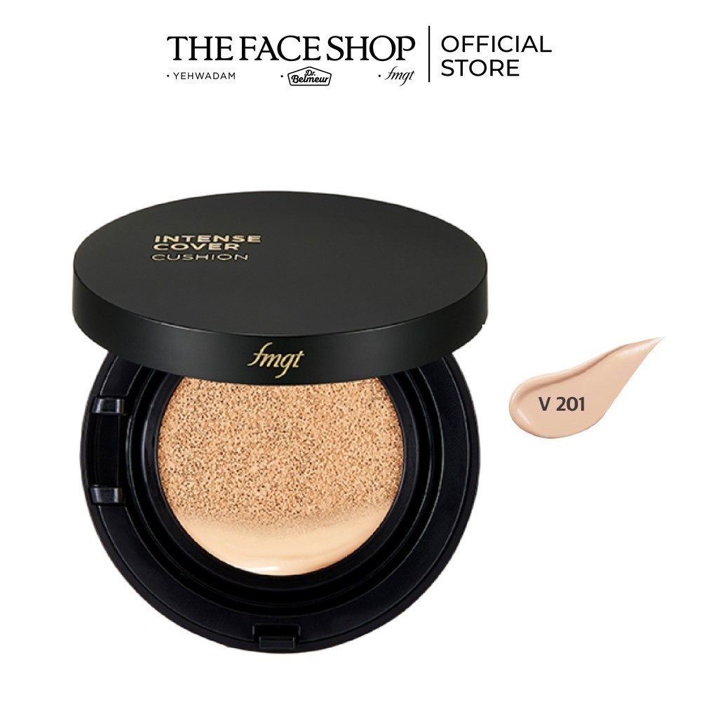 [Mã COSTFS60K -10% đơn 400K] Combo Phấn Nước V203 TheFaceShop 15g+Phấn Nước N201 TheFaceShop 15g