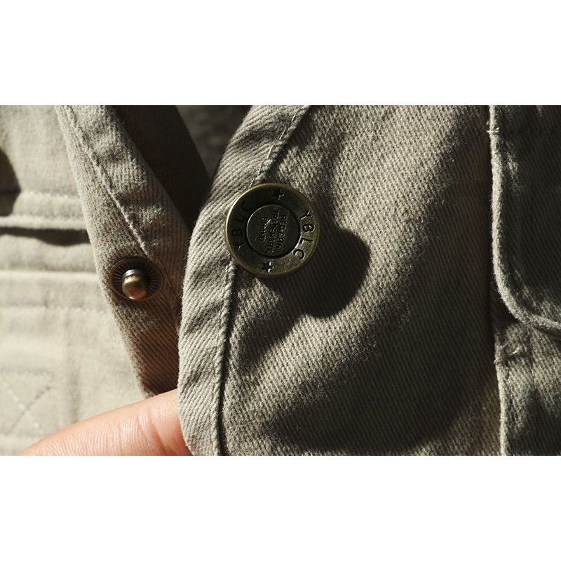 Áo Khoác Ghi Lê Có Nhiều Túi Phong Cách Nhật Bản Thời Trang Cá Tính